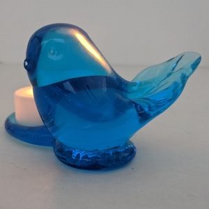 Terra Studios Blue Bird of Happiness for Candle